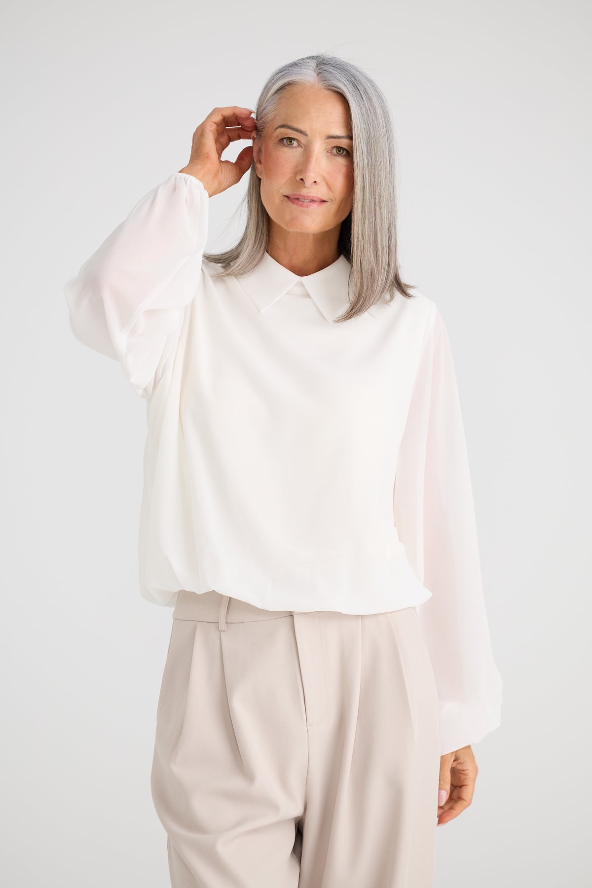 Ivory Gwyneth Top | Brave & True BT26006