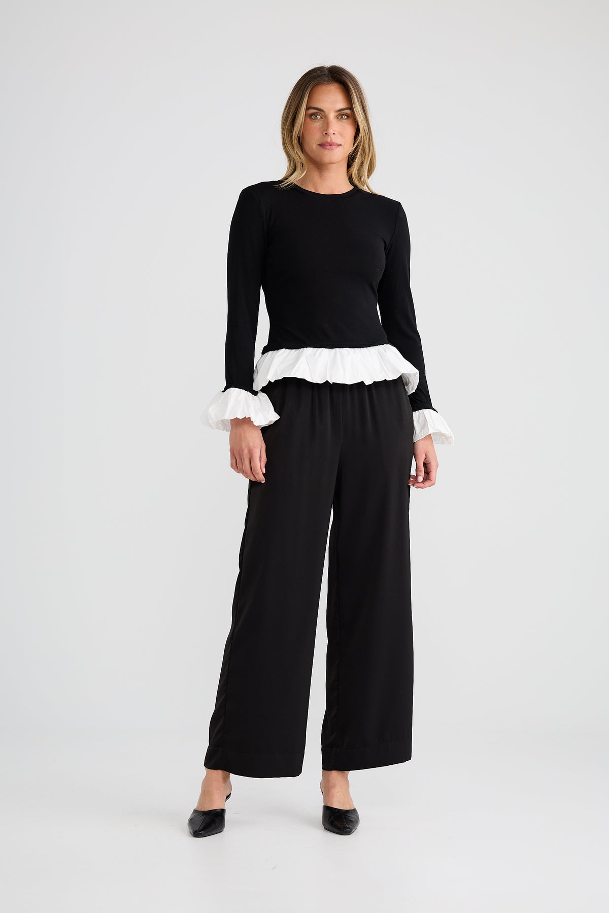 Black / White Wilde Top | Brave & True BT26039
