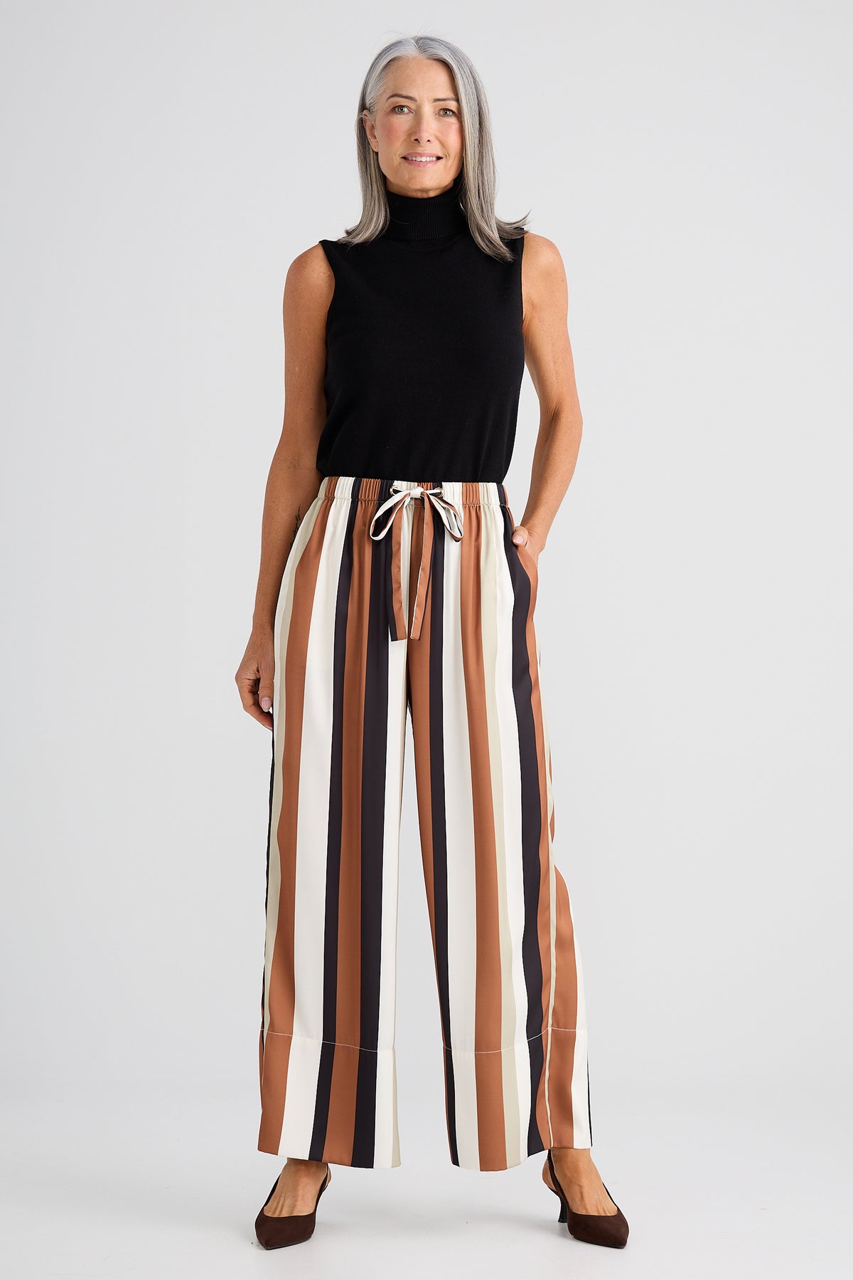 Oakley Stripe Astrid Trousers | Brave & True BT26124