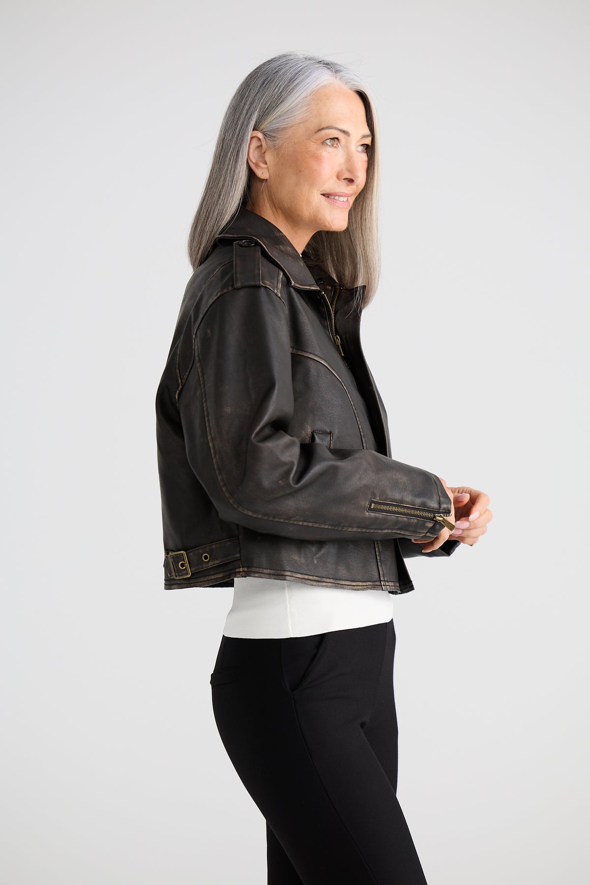 Dark Brown Rowan Jacket | Brave & True BT26188