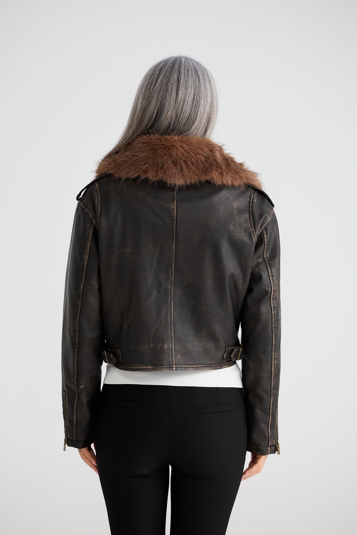 Dark Brown Rowan Jacket | Brave & True BT26188