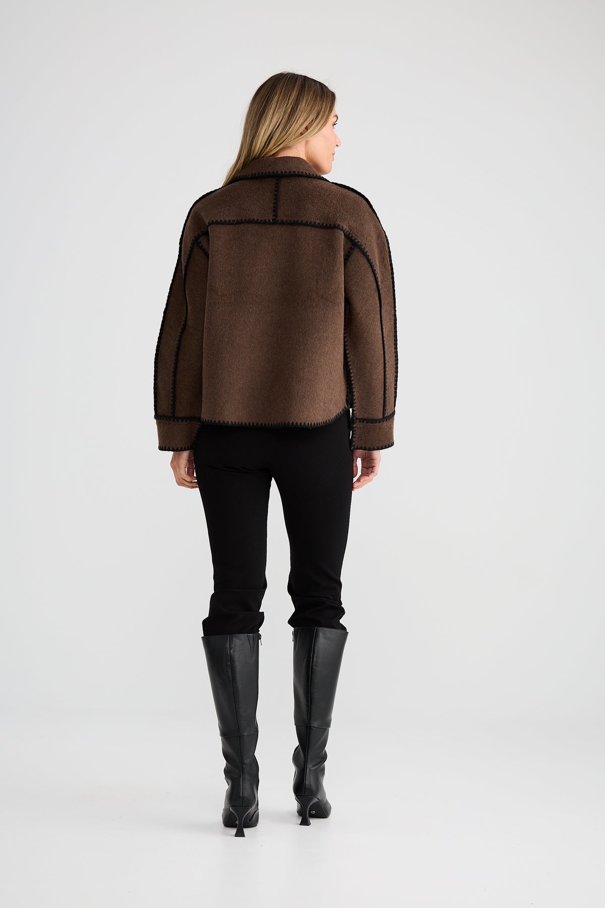 Chocolate Briony Jacket | Brave & True BT26191