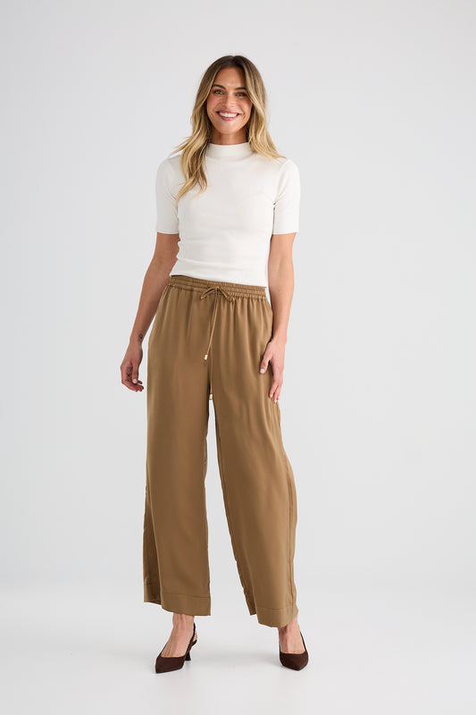 Khaki Greer Trousers | Brave & True BT26209