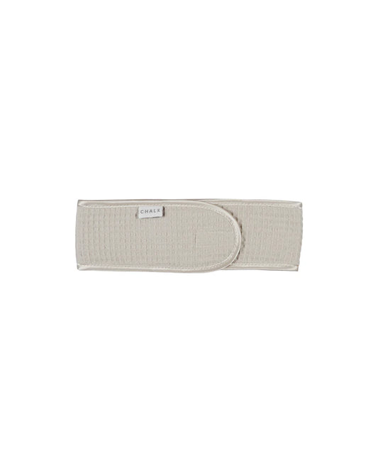 Babs Waffle Headband | White or Stone | Chalk