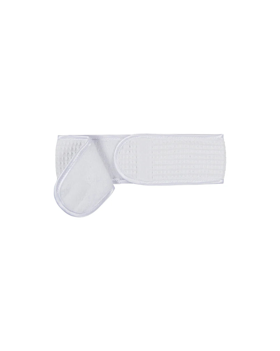 Babs Waffle Headband | White or Stone | Chalk