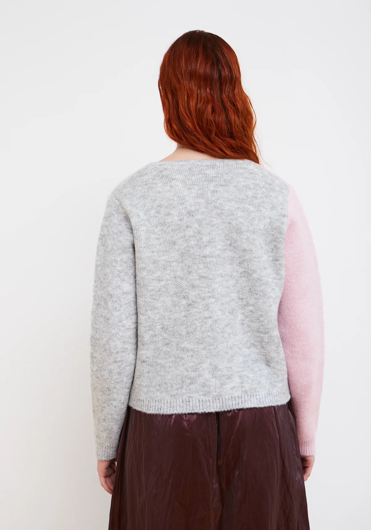 Giggle Jumper - Pink & Grey | Dr.Bloom