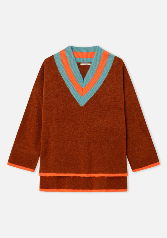 Brown Hug Jumper | Dr.Bloom