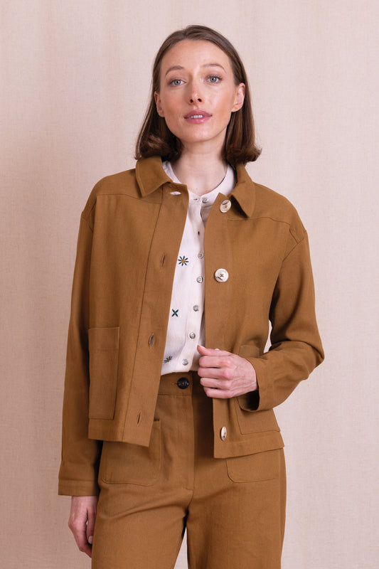 Ochre Cotton Drill Jacket | Nomads CD60440CH