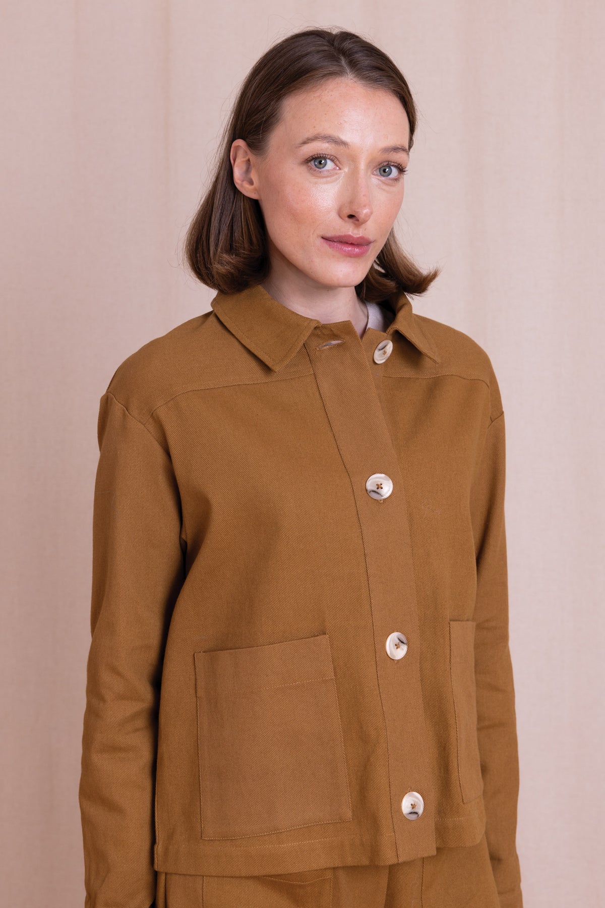 Ochre Cotton Drill Jacket | Nomads CD60440CH