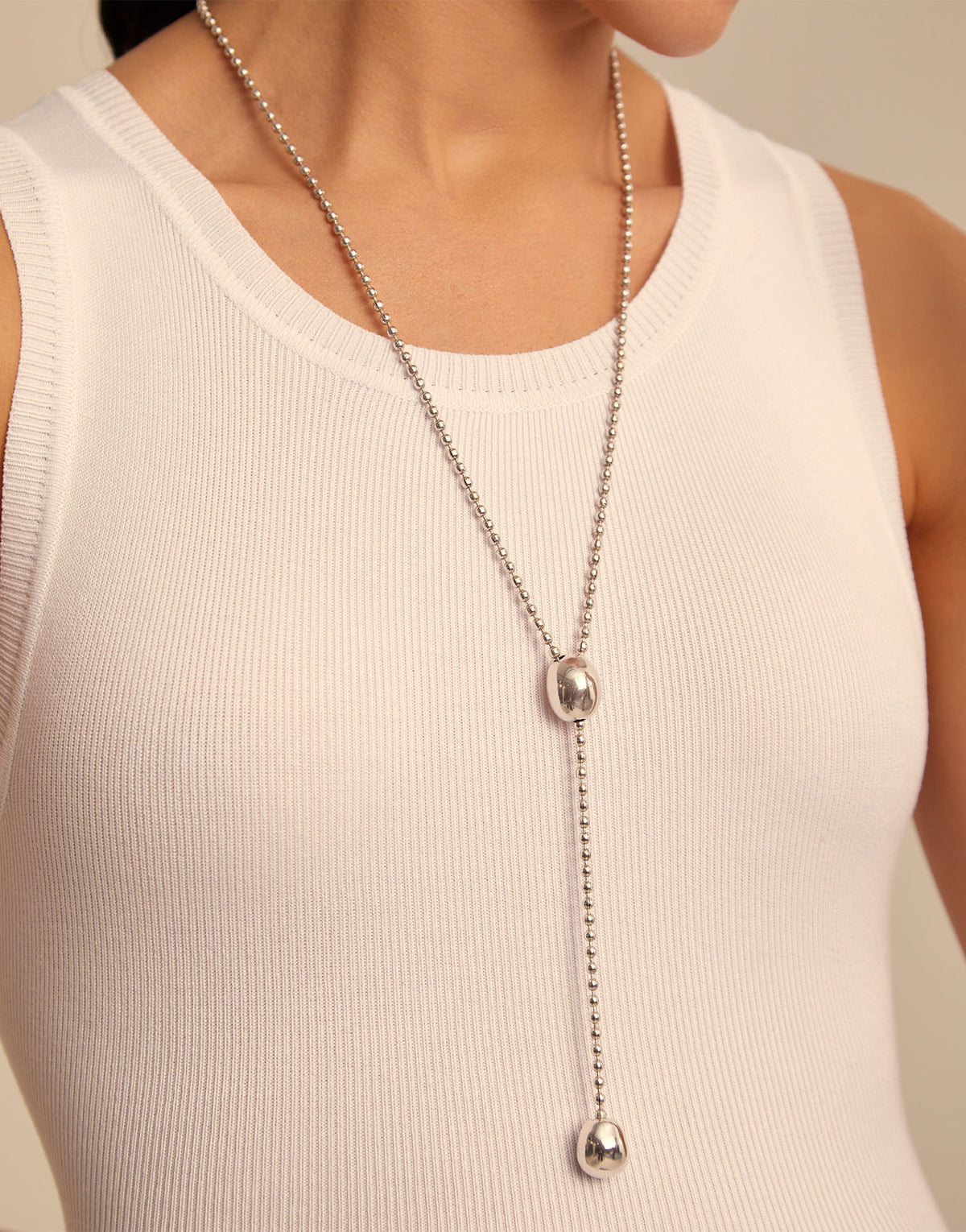 UNOde50 Long Y-Shaped Necklace – COL1416