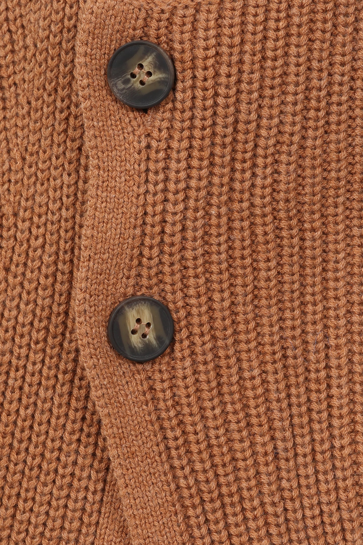 Caramel High Neck Pop Over Vest | Foil FO8045