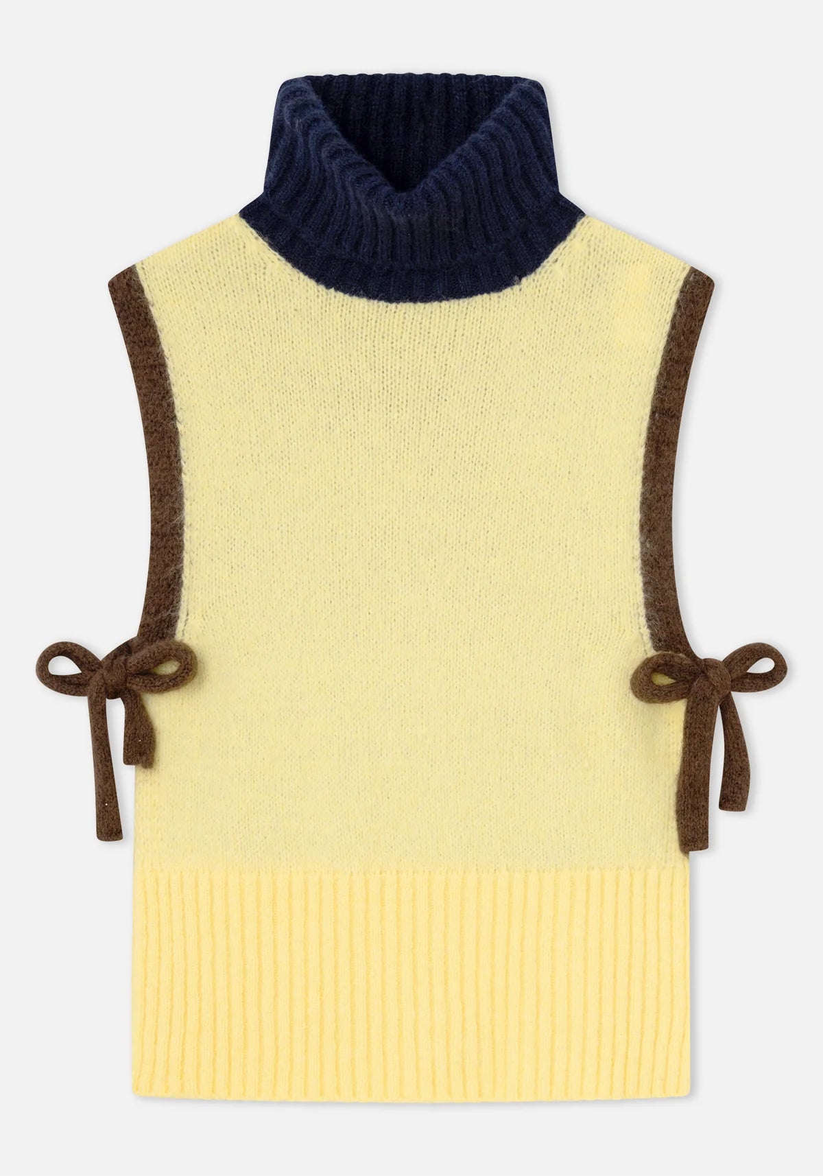Yellow Knitted Vest - Chaleco Clue | Dr.Bloom