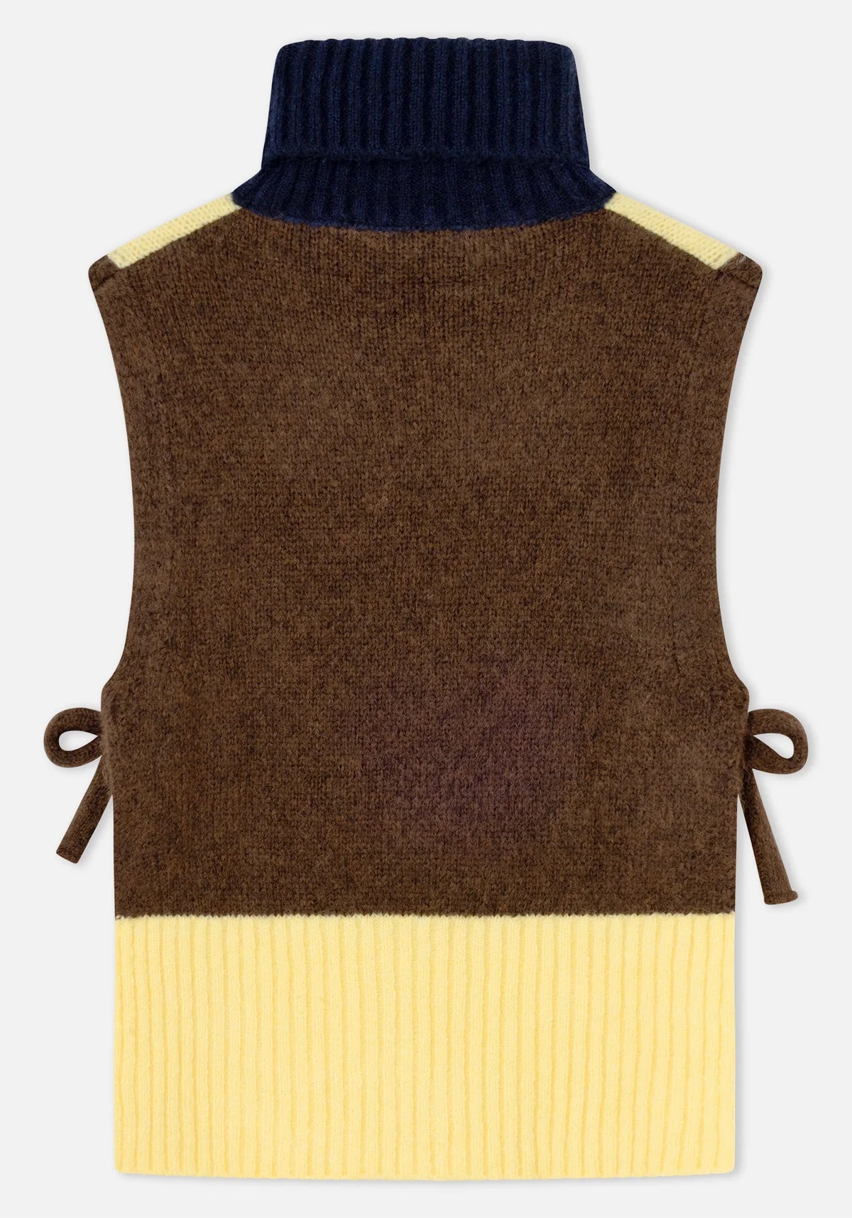 Yellow Knitted Vest - Chaleco Clue | Dr.Bloom