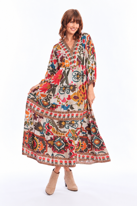 Chateau Eza Maxi Dress | Escape 31073