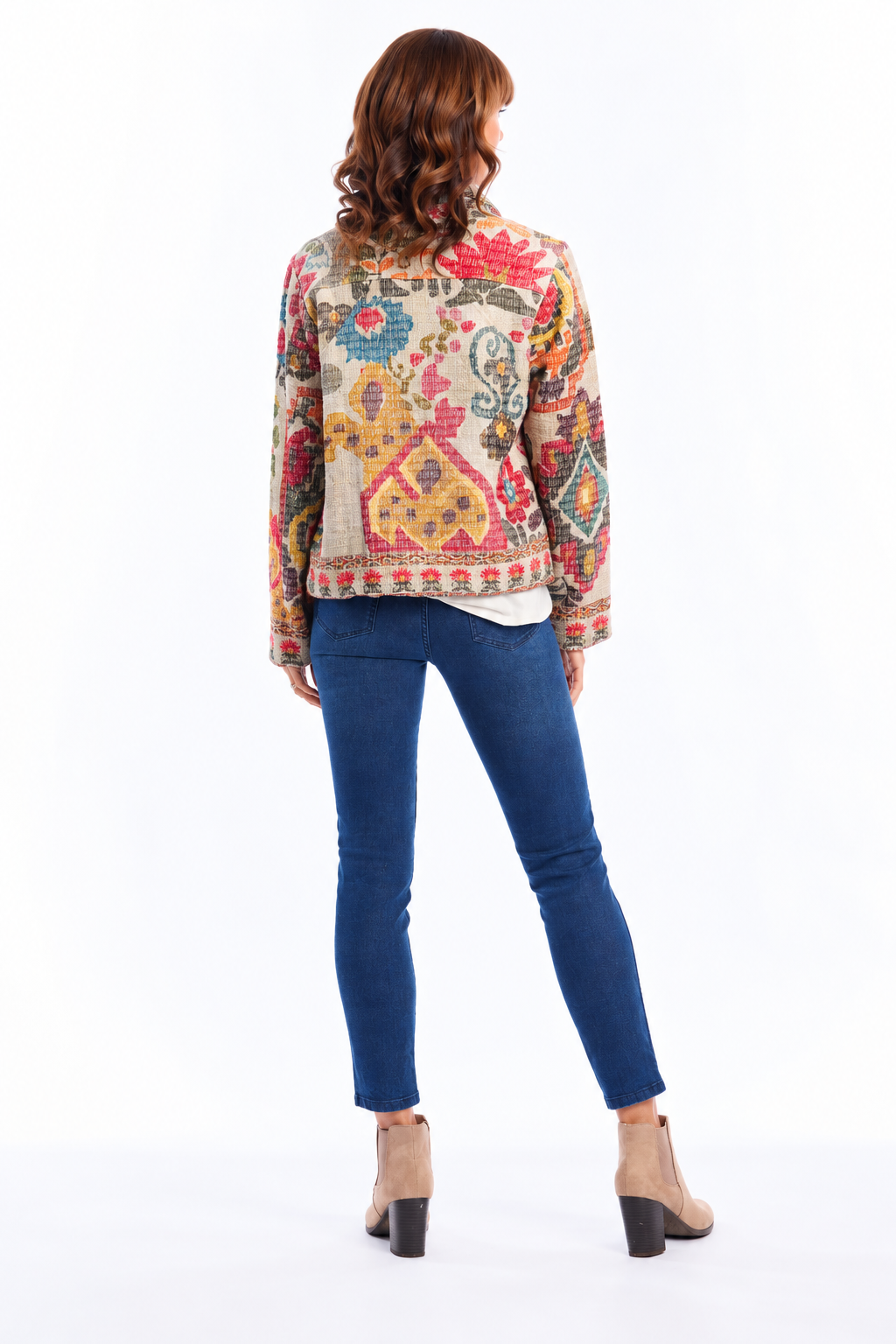 Chateau Ezra Printed Jacket | Escape 32502