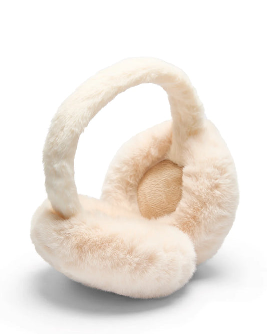 Chestfield Faux Fur Ear Muffs | Cream or Truffle | Chalk