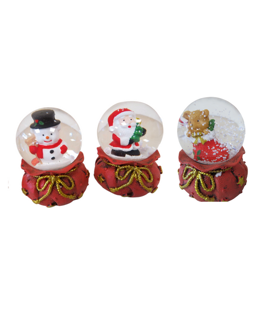 Christmas Sack Snowglobe - Various Designs | Giftware Trading