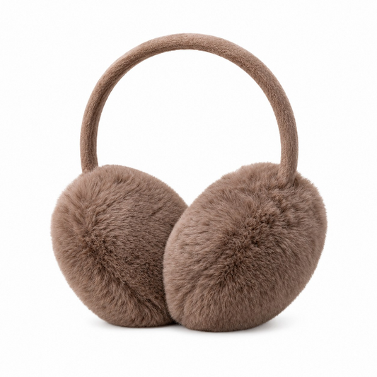 Classic Faux Fur Ear Muffs – Brown | Last True Angel LMN01BC
