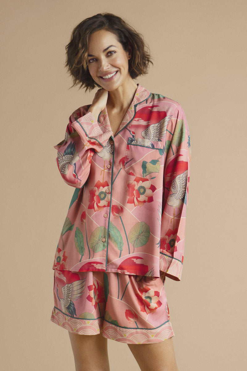 Slumber Party Crane at Sunrise | Christmas Gift Box Bundle