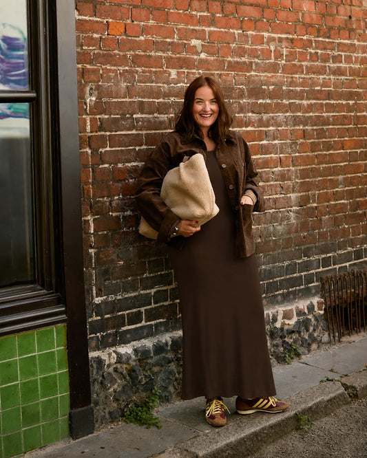 Dee Dress – Chocolate | Chalk
