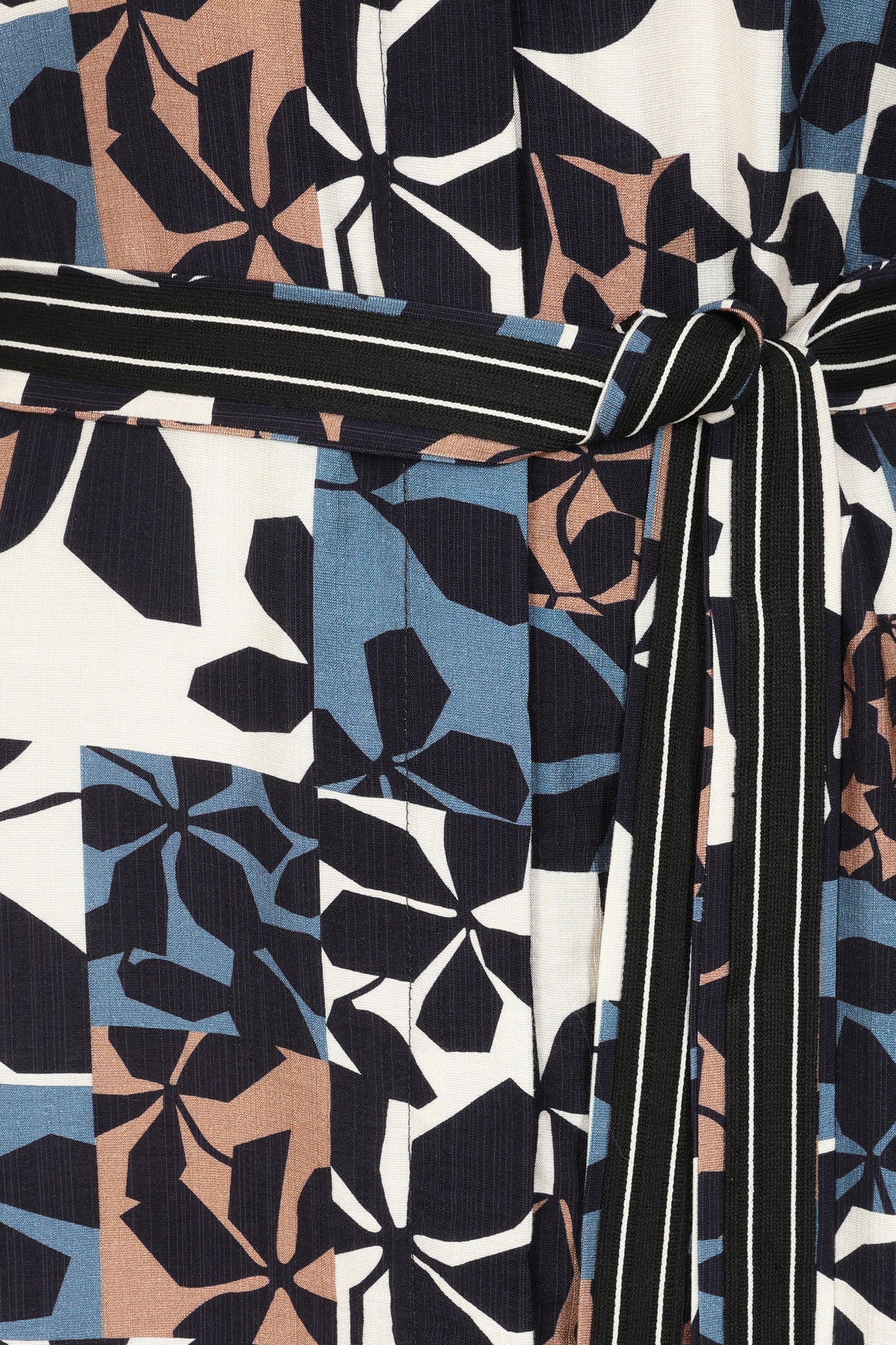 New Leaf On the Strip Shirt Dress | Foil FO8105