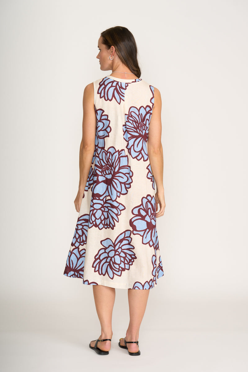 Generosity Dress in Bloom Print | Foil FO8229