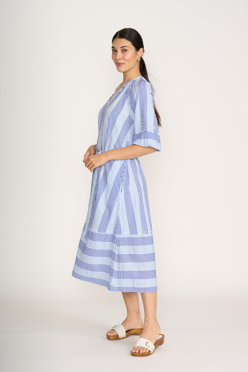 Set the Tone Blue Denim Stripe | Foil FO8274