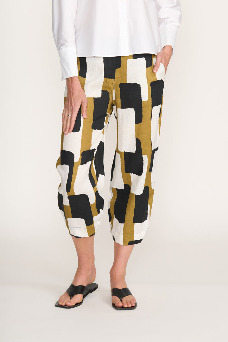 Art Box Jubilant Barrel Leg Trousers | Foil FO8363