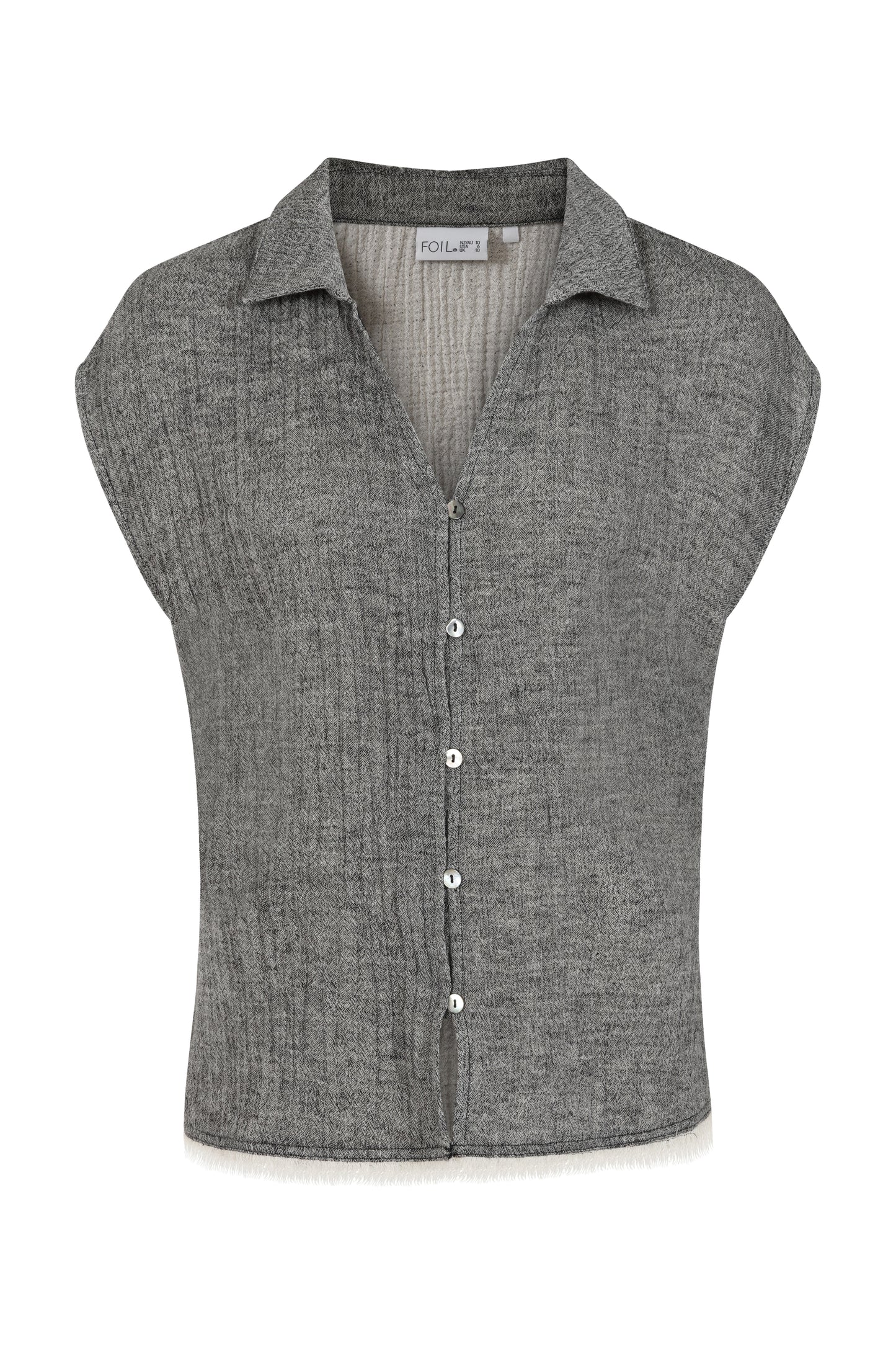 Salt n Pepper Natural Blender Waistcoat | Foil FO8474