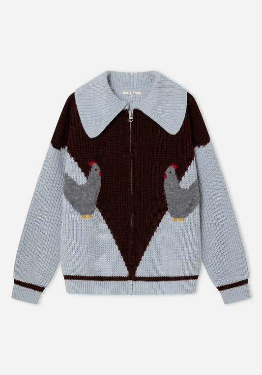 Farm Cardigan - Blue | Dr.Bloom