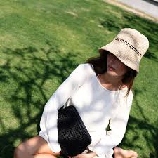Beige Hole Bucket Hat | Zanatany Concepts