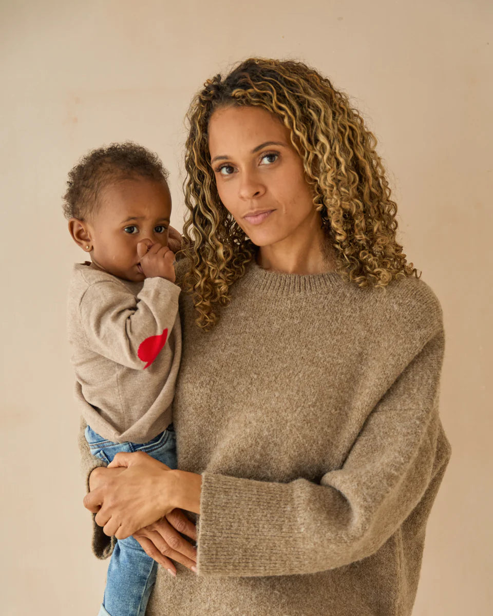 Kitten Set Marl Beige | Chalk