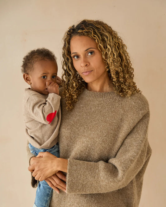 Kitten Set Marl Beige | Chalk