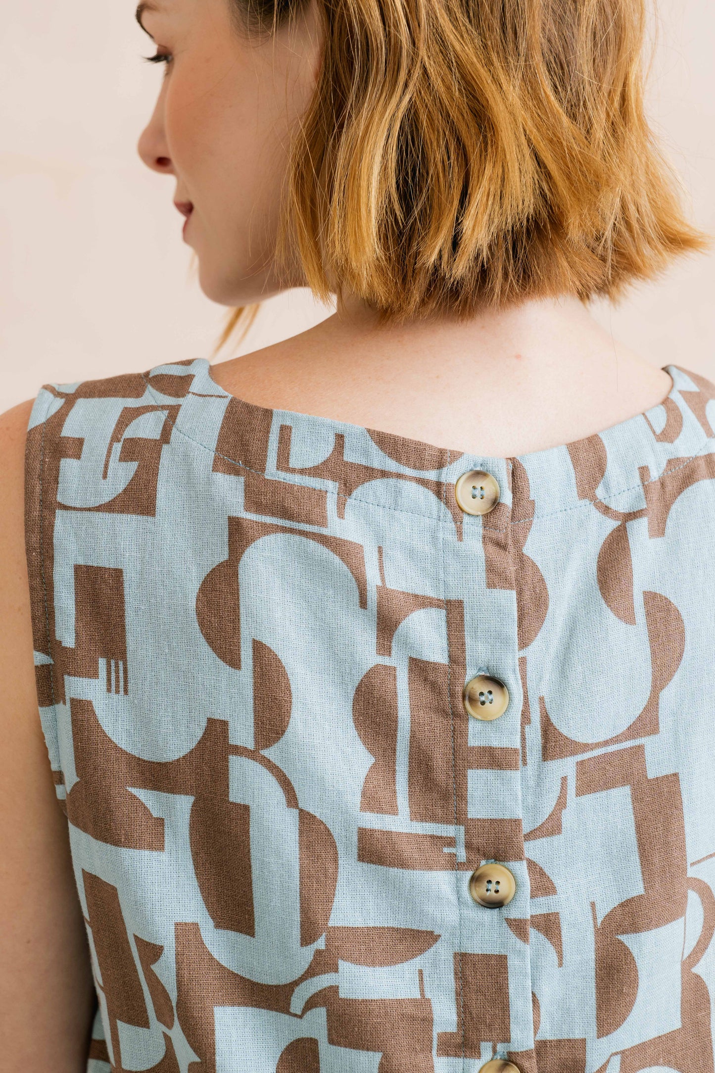 Cora Highline Vest Top Mocha | LM26080