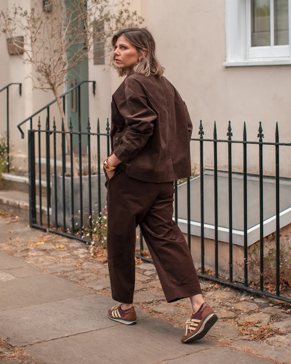 Lennie Jacket – Warm Chocolate | Chalk