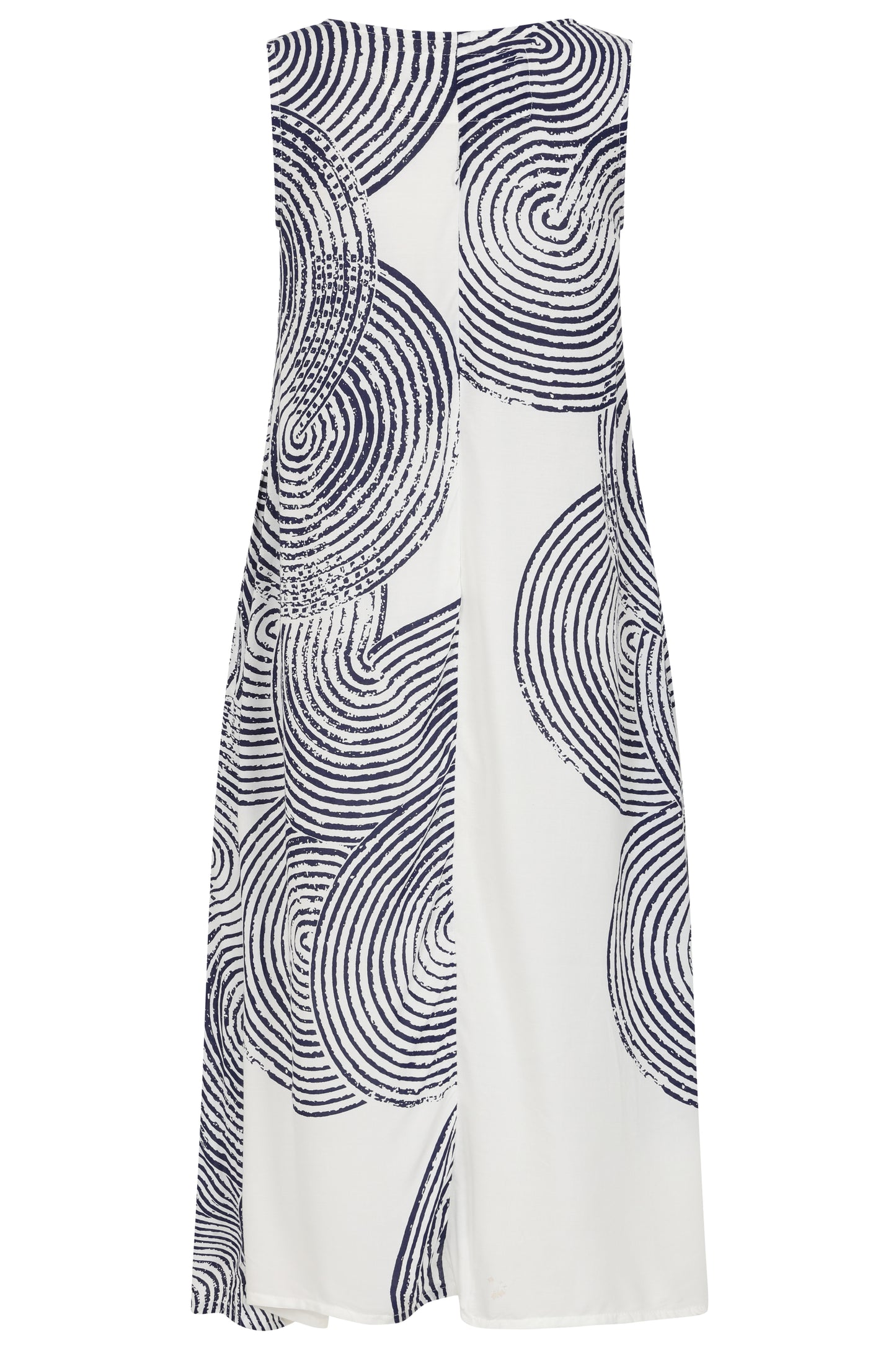 Navy/White Sleeveless Dress | Tara Vao Marilyn 8178