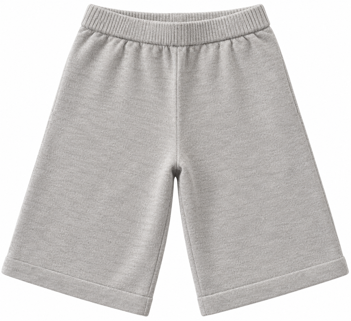 Mini Chalk Kitten Two-Piece Knitted Set – Marl Beige