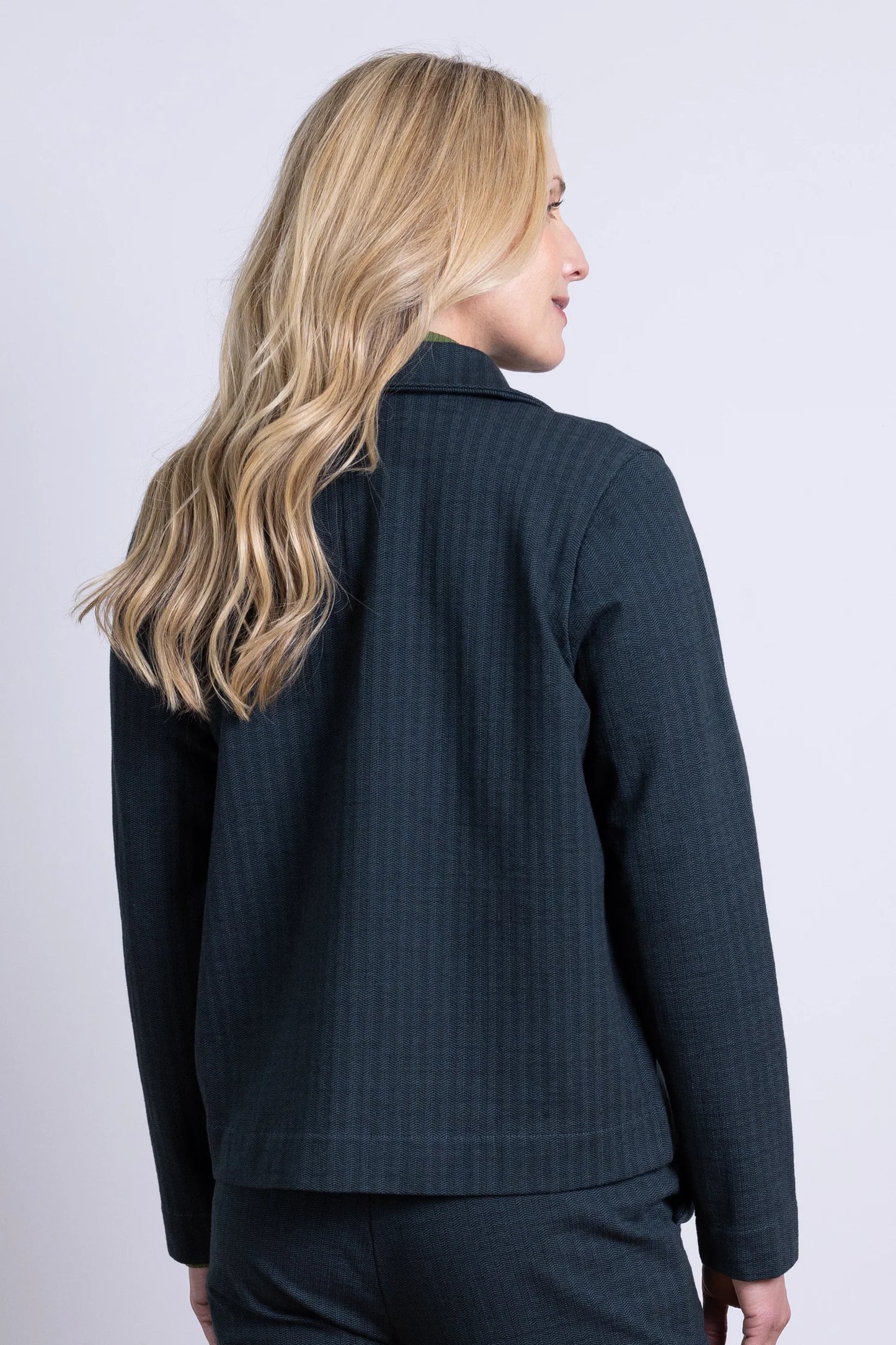 Organic Cotton Jersey Jacket - Midnight | Nomads