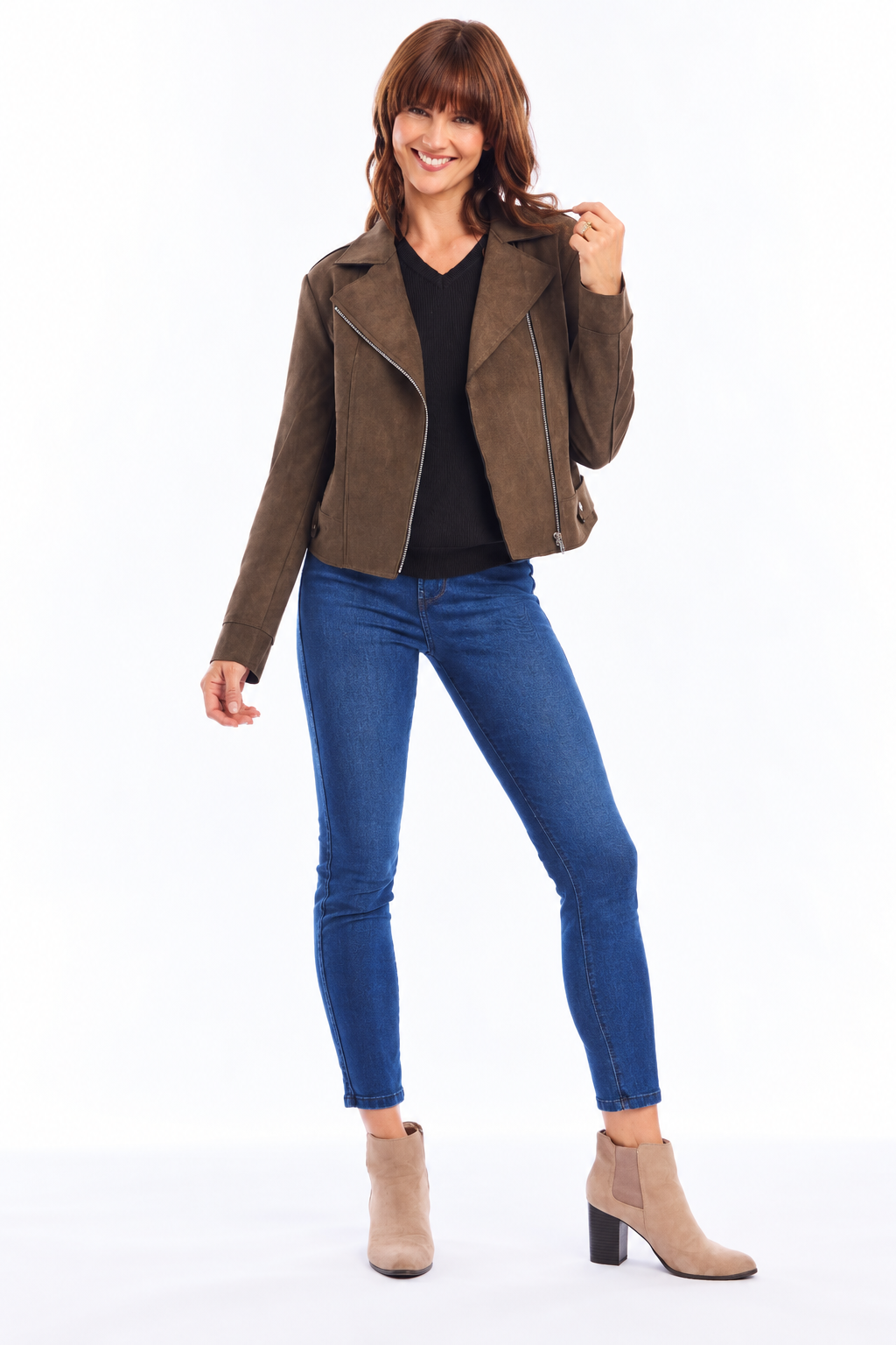 Olive Zip Jacket | Escape 82241