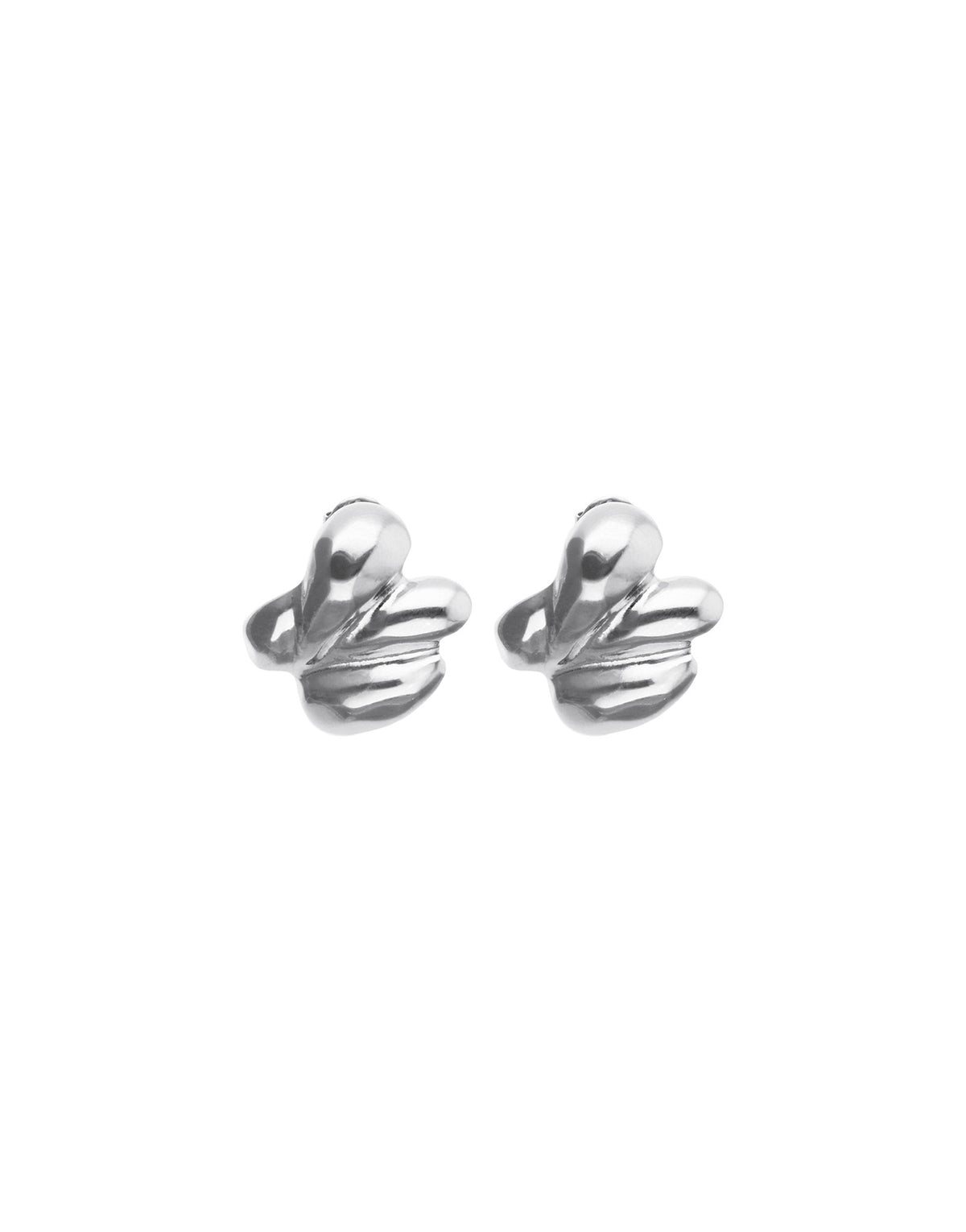 UNOde50 Originia Teardrop Cluster Stud Earrings – Silver | PEN1078