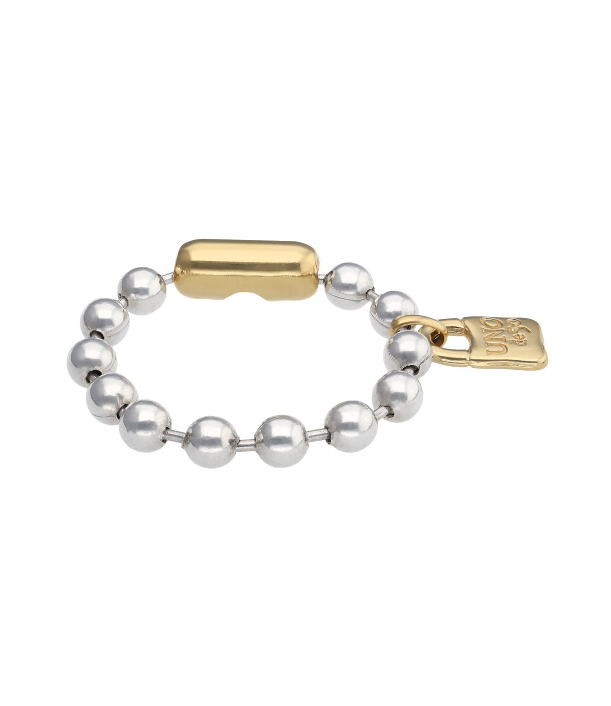 UNOde50 Beaded Bracelet with Padlock – PUL1215