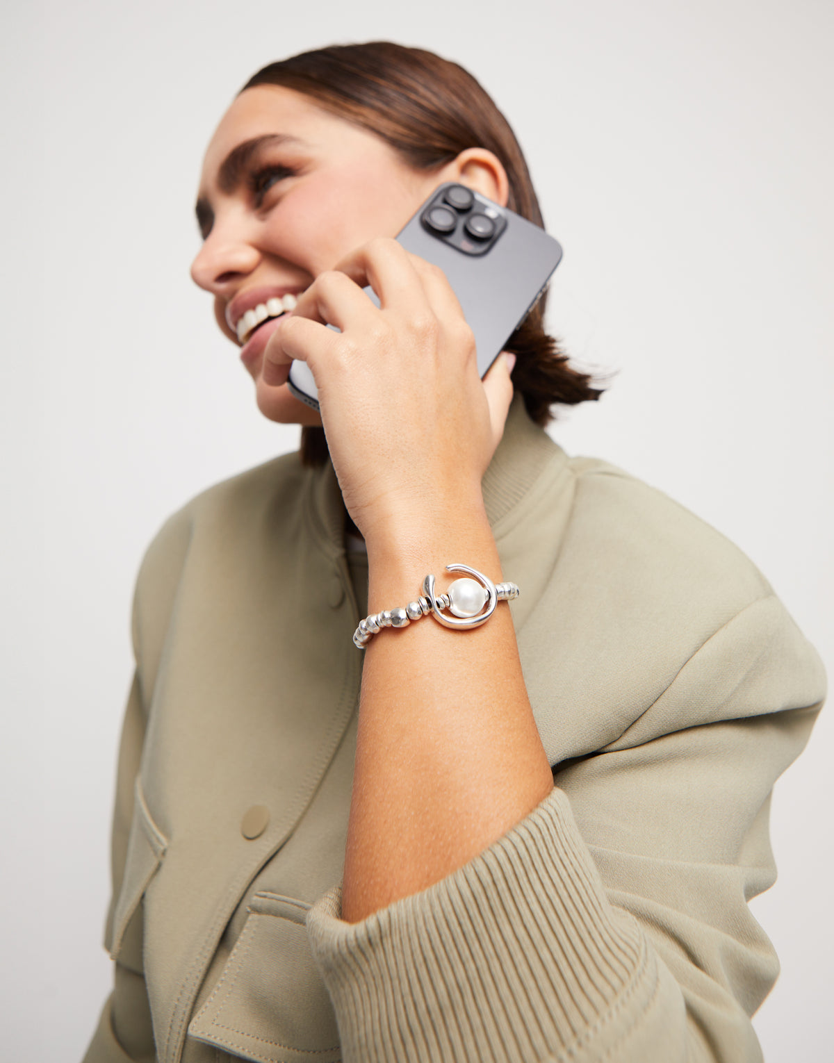 UNOde50 Bracelet with White Pearl – PUL1358