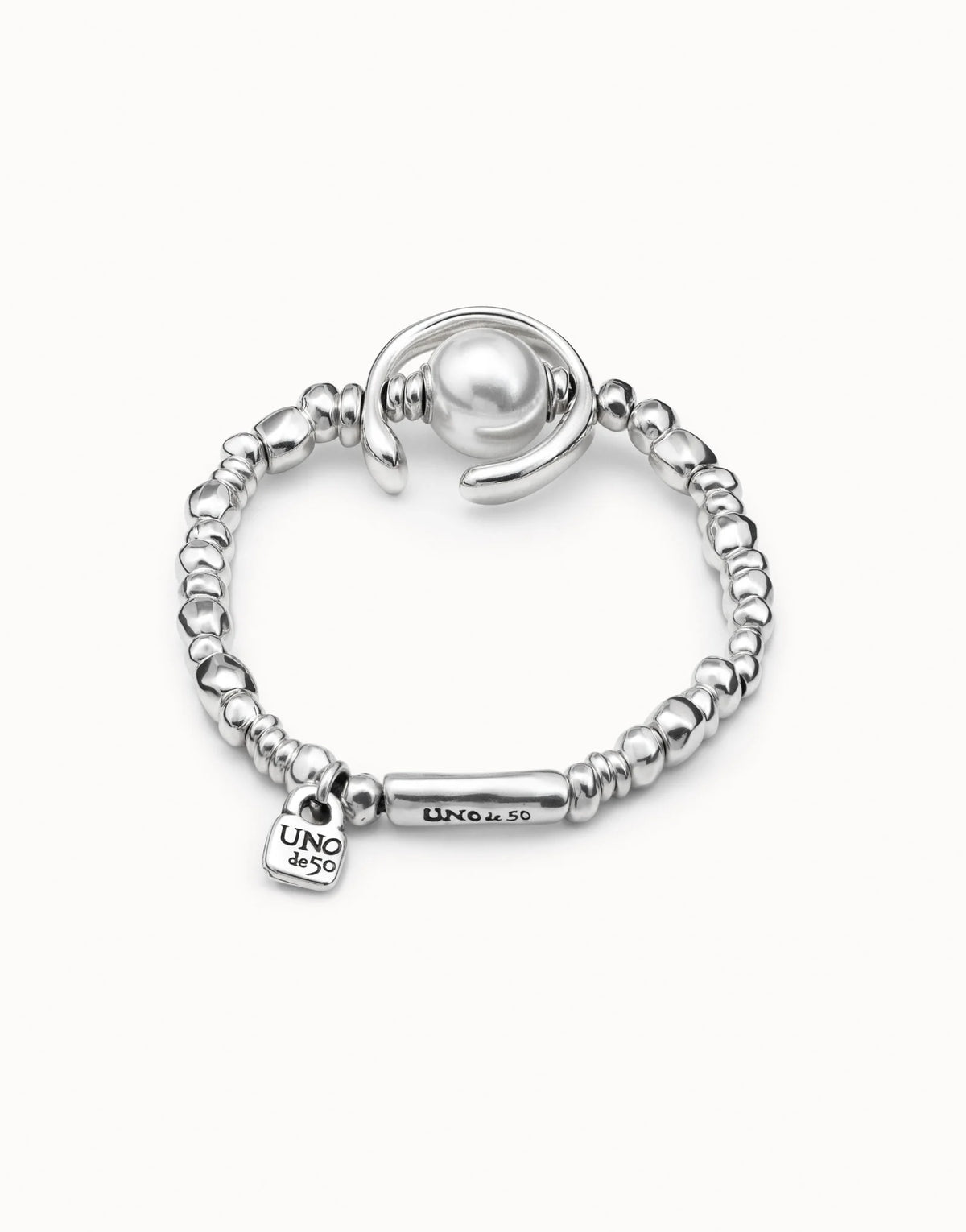 UNOde50 Bracelet with White Pearl – PUL1358