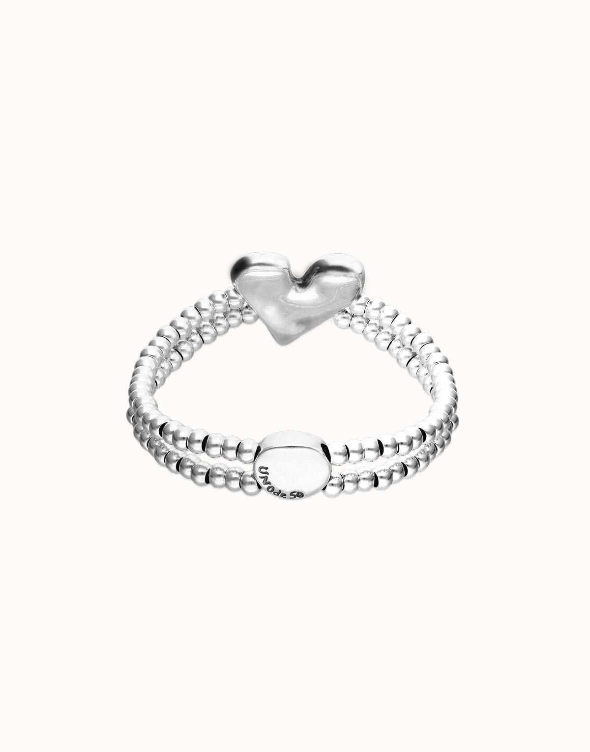 UNOde50 Double Elastic Bracelet with Heart – PUL2637