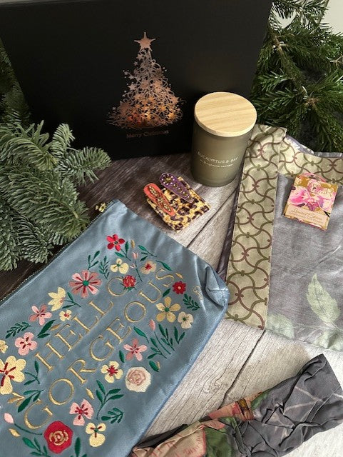 Relax in Style:  Pewter Hedgerow | Christmas Gift Box