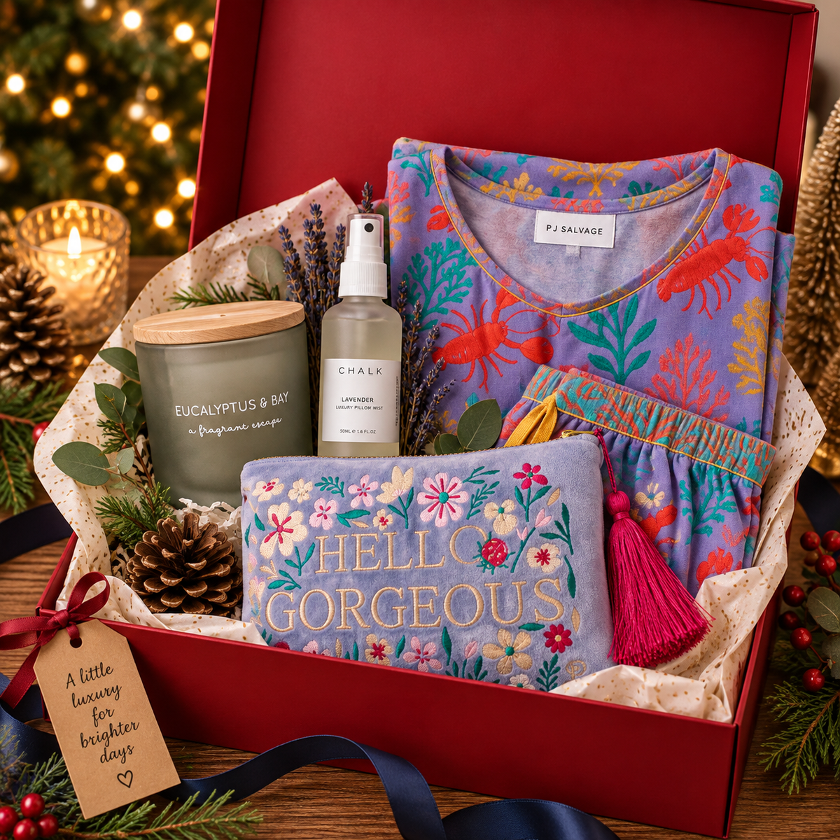 The Perfect Night In Christmas Gift Box - PJ's Small