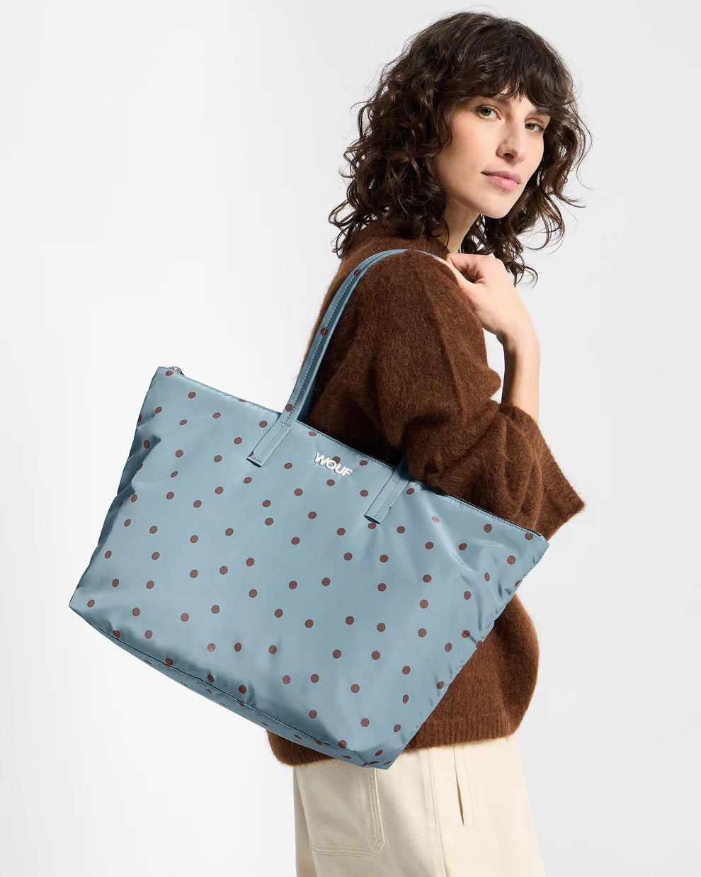 Polka Shopper Bag | Wouf