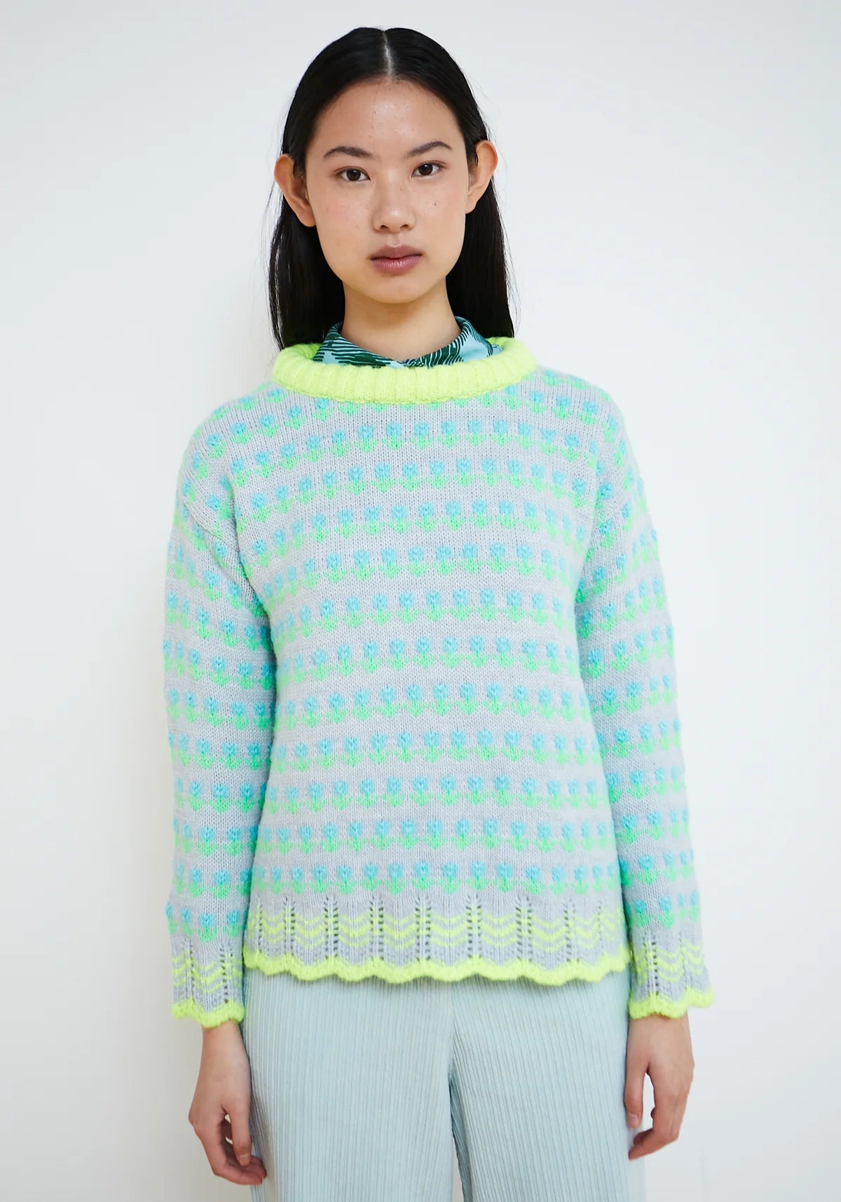 Prado Sweater - Sky Blue (Cielo) | Dr.Bloom