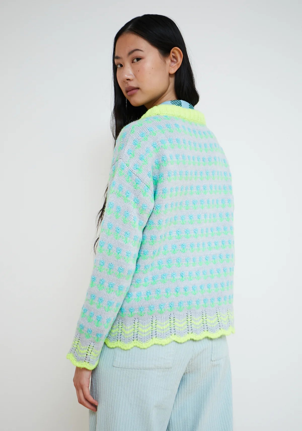 Prado Sweater - Sky Blue (Cielo) | Dr.Bloom