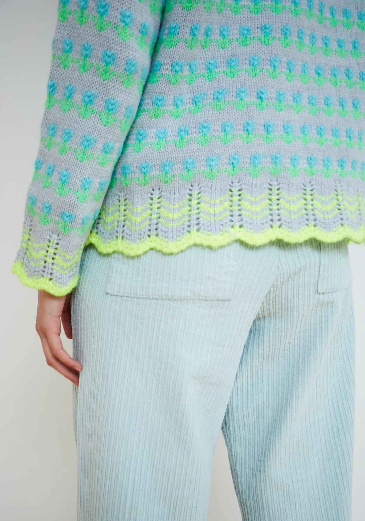 Prado Sweater - Sky Blue (Cielo) | Dr.Bloom